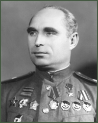 Portrait of Major-General of Tank Troops Tikhon Porfirevich Abramov