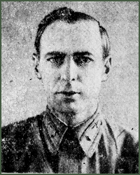 Portrait of Lieutenant-General of Aviation Viktor Ivanovich Adriashenko