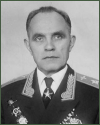 Portrait of Marshal of Aviation Filipp Aleksandrovich Agaltsov
