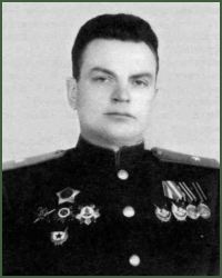 Portrait of Lieutenant-General of Aviation Sergei Sergeevich Aleksandrov