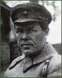 Portrait of Division-Commissar Konstantin Mikhailovich Anikin