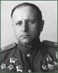 Portrait of Major-General of Tank Troops Boris Afanasevich Anisimov