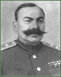 Portrait of Lieutenant-General of Tank Troops Vasilii Mikhailovich Badanov