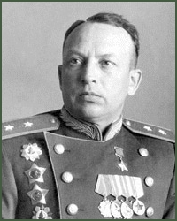 Portrait of Colonel-General of Aviation Georgii Filippovich Baidukov