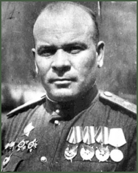 Portrait of Major-General of Tank-Engineering Service Grigorii Lukianovich Baishev