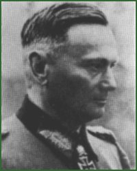 Portrait of General of Panzer Troops Hermann Balck