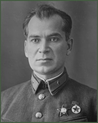 Portrait of Brigade-Commissar Mikhail Fedorovich Bashkatov