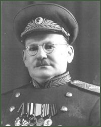 Portrait of Major-General of Tank-Engineering Service Fedor Stepanovich Belogorlov