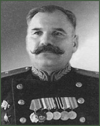 Portrait of Lieutenant-General of Aviation Sergei Efimovich Belokon