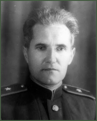 Portrait of Major-General of Aviation-Engineering Service Viktor Fedorovich Bolkhovitinov