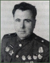 Portrait of Major-General of Aviation Mikhail Kharlampievich Borisenko