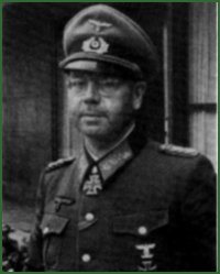 Portrait of General of Panzer Troops Erich Brandenberger