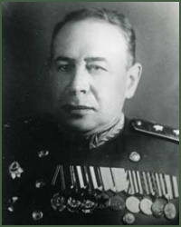 Portrait of Lieutenant-General of Tank Troops Mikhail Lvovich Cherniavskii