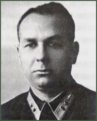 Portrait of Komdiv Sergei Alekseevich Chernobrovkin