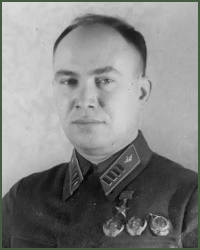 Portrait of Colonel-General of Aviation-Engineering Service Petr Vasilevich Dementev