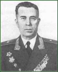 Portrait of Major-General of Quartermaster Service Sergei Alekseevich Dengin