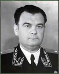 Portrait of Lieutenant-General of Aviation Georgii Georgievich Dziuba