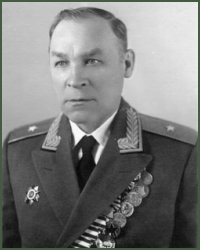 Portrait of Major-General of Tank Troops Petr Nikolaevich Esin
