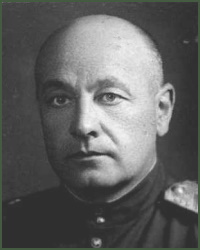 Portrait of Major-General of Quartermaster Service Nikolai Leonidovich Fedoseev