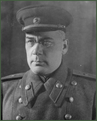 Portrait of Major-General of Veterinary Service Lev Solomonovich Goberman