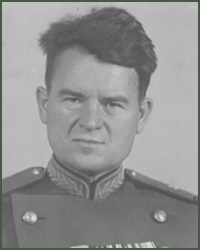 Portrait of Major-General of Tank-Engineering Service Nikolai Ilich Gruzdev