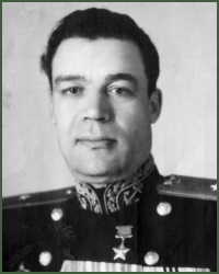 Portrait of Major-General of Aviation Georgii Petrovich Gubanov