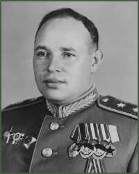 Portrait of Lieutenant-General of Aviation-Engineering Service Mikhail Vasilevich Gurevich