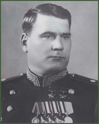 Portrait of Marshal of Soviet Union Ivan Ignatevich Iakubovskii