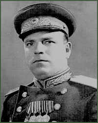 Portrait of Major-General of Aviation Petr Lavrentevich Ivanenko