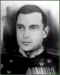 Portrait of Lieutenant-General of Aviation Georgii Aleksandrovich Ivanov