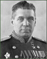 Portrait of Major-General of Tank Troops Sergei Alekseevich Ivanov