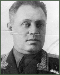 Portrait of Major-General of Aviation Mikhail Pavlovich Kazmin