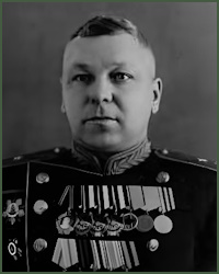Portrait of Major-General of Aviation Nikolai Gerasimovich Kolesnikov