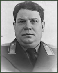 Portrait of Major-General of Aviation-Engineering Service Mikhail Semenovich Komarov