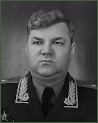 Portrait of Lieutenant-General of Aviation Petr Vasilevich Korotaev