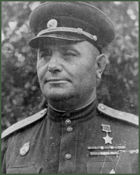 Portrait of Colonel-General of Tank Troops Andrei Grigorevich Kravchenko
