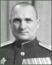 Portrait of Major-General of Tank Troops Ilia Ivanovich Kretov