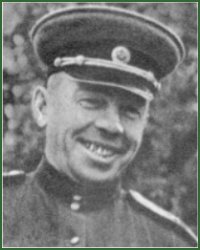 Portrait of Major-General of Tank Troops Petr Nikolaevich Kulikov
