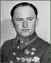 Portrait of Major-General of Aviation Ivan Alekseevich Lakeev