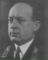 Portrait of Major-General of Aviation Nikolai Alekseevich Laskin