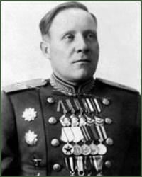 Portrait of Major-General of Tank Troops Petr Matveevich Latyshev