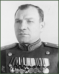 Portrait of Major-General of Tank Troops Viktor Grigorevich Lebedev