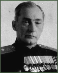 Portrait of Major-General of Artillery Vladimir Gennadievich Lebedev