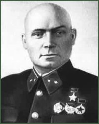 Portrait of Army General Dmitrii Danilovich Leliushenko