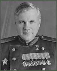 Portrait of Major-General of Tank-Engineering Service Iurii Evgenevich Maksarev