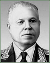Portrait of Army General Mikhail Sergeevich Malinin