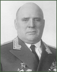 Portrait of Major-General of Tank Troops Mikhail Ivanovich Malyshev