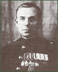 Portrait of Lieutenant-General of Artillery Larv Aleksandrovich Mazanov