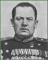 Portrait of Lieutenant-General of Tank Troops Semen Ivanovich Melnikov