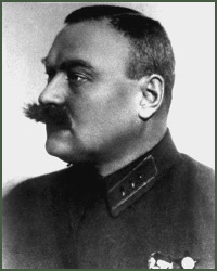 Portrait of Komkor Sergei Aleksandrovich Mezheninov